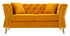 Sofa Emy Mustard Sa Jastukima Cm 162x83x76