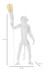 Stolna Lampa Monkey White Cm Ø 26x34x55