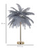 Stolna Lampa Palm Grey Cm Ø 55x60