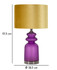 Stolna Lampa Milva Dva Cm Ø 32,5x57,5 Stolna Lampa Milva Dva Cm Ø 32,5x57,5
