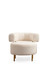 Wing Chair River Round - Bijela