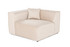 1-sjed Sofa Lora L1 - Krem