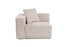 1-sjed Sofa Lora L1 - Mocha