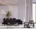 Wing Chair Athena Bergere - svijetlo siva
