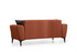 Sofa s 2 sjedala Hamlet - crijep crvena