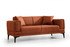 Sofa s 2 sjedala Horizont - crijep crveno