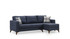 Kutna sofa-krevet Kristal 2+Kutna - Antracit