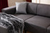 Kutna sofa-krevet Horizont lijevo - tamno siva Kutna sofa-krevet Horizont lijevo - tamno siva