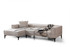 Kutna sofa-krevet Horizont lijevo - Ecru