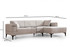 Kutna sofa-krevet Horizont desno - Ecru Kutna sofa-krevet Horizont desno - Ecru