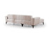 Kutna sofa-krevet Hamlet lijevo - Ecru Kutna sofa-krevet Hamlet lijevo - Ecru