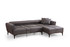 Kutna sofa-krevet Hamlet desno- tamno siva