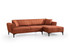 Kutna sofa-krevet Hamlet Desno- Tile Red