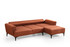 Kutna sofa-krevet Hamlet Desno- Tile Red Kutna sofa-krevet Hamlet Desno- Tile Red