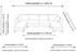 Kutna sofa-krevet Kristal 2+Kutak - Svijetlo siva