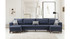 Kutna sofa-krevet Kristal Odmor 2+Kutni - Antracit