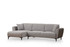 Kutna sofa-krevet Aren lijevo - Gray