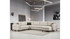 Kutna sofa-krevet Kristal Rest 3+Kutni+2 - Bež