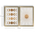 Ukrasna uokvirena MDF slika (2 komada) 2P3853NISCT-013