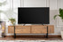 TV stalak Serenity - atlantski bor, crni