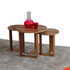 Stol za gniježđenje (3 komada) Mira - Orah