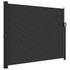 Bočna tenda na uvlačenje crna 160 x 300 cm 4004309