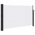Bočna tenda na uvlačenje bijela 120 x 500 cm 4004406
