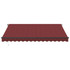 Tenda na ručno uvlačenje bordo 400 x 350 cm 3214998