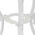 Bistro Set 3 kom Bijeli Lijevani Aluminij