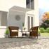 Tenda na uvlačenje 150 x 150 cm krem 143764