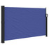 Bočna tenda na uvlačenje plava 120 x 500 cm 4004401