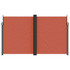 Bočna tenda na uvlačenje terakota 200 x 600 cm 4004663