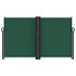 Bočna tenda na uvlačenje tamnozelena 140 x 1200 cm 4004815
