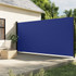 Bočna tenda na uvlačenje plava 200 x 600 cm 4004551