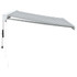 Tenda na uvlačenje antracit i bijela 3x2,5 m tkanina i aluminij 3216133