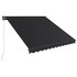 Tenda na ručno uvlačenje 350 x 250 cm antracit 3051238