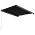 Tenda na ručno uvlačenje 350 x 250 cm antracit 3051238