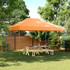 Sklopivi prigodni šator za zabave smeđi 440x292x315 cm 4004961