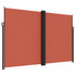 Bočna tenda na uvlačenje terakota 220 x 1000 cm 4004783