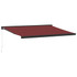 Tenda na ručno uvlačenje bordo 400 x 300 cm 3215320
