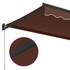 Tenda na ručno uvlačenje smeđa 300 x 250 cm 3215703