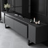 TV stalak Yildiz - Antracit, Crna