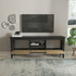 TV stalak Verde Modern - Crna, Oud hrast