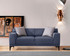 Sofa s 2 sjedala Petra 2 - Plava Sofa s 2 sjedala Petra 2 - Plava