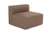 Sofa s jednim sjedištem Mora XL O1 - Smeđa