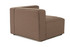 Sofa s jednim sjedištem Mora XL 1R - Smeđa