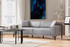 Sofa s 3 sjedala Petra 3 - Svijetlosiva