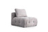 Sofa s jednim sjedištem Amaris O1 - Svijetlosiva
