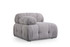 Sofa s 2 sjedala Petite 2 - Svijetlosiva