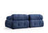 Sofa s 2 sjedala Petite 2 - Noćno plava
